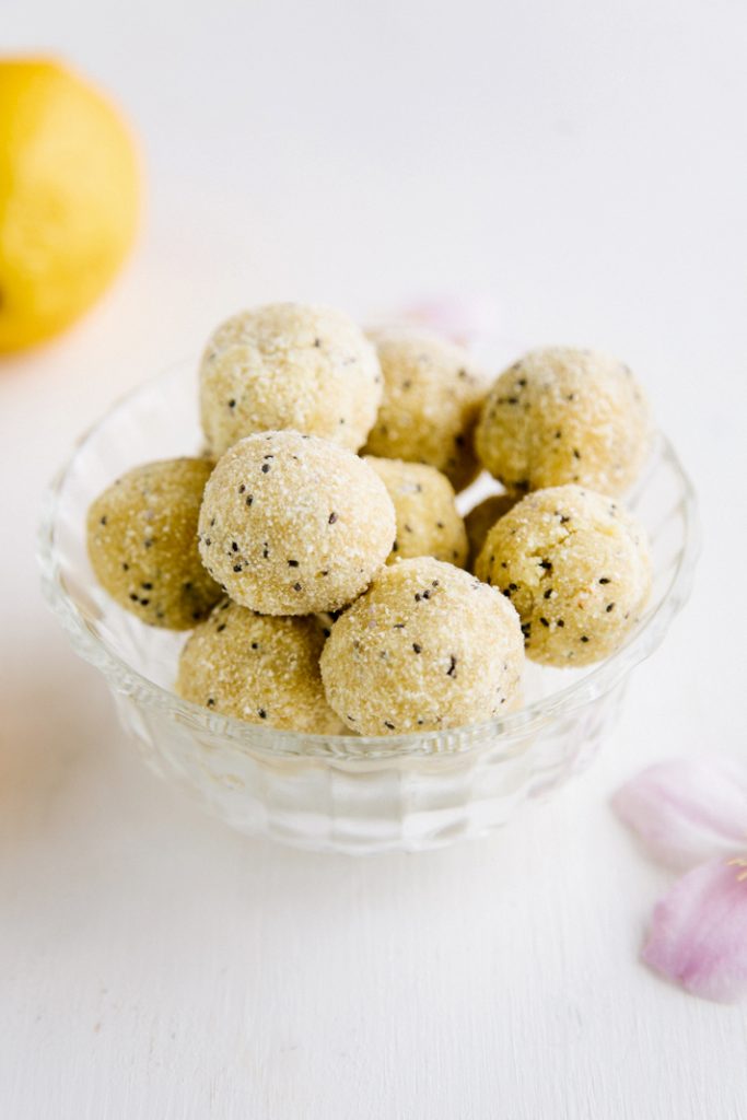 Raw Lemon Poppy Seed Mini Muffins Wallflower Kitchen