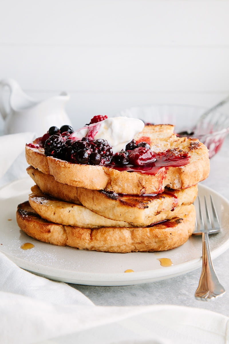 Vegan French Toast | 21 Scrumptious Vegan Recipes to Fight Holiday Excess