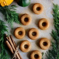 Mini Pumpkin & Cinnamon Sugar Donuts (Vegan)