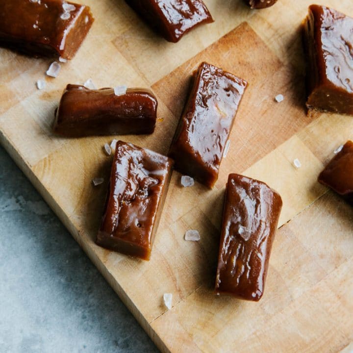 Salted Caramels (Vegan + Paleo)