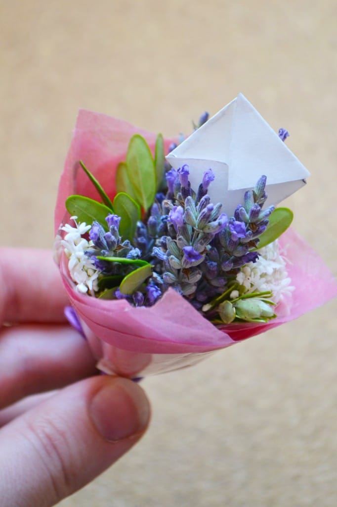 Mini bouquets!