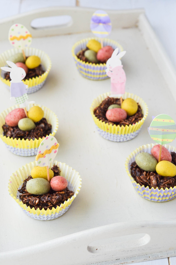 Chocolate Easter Egg Nests {Raw, Vegan & Gluten-free}