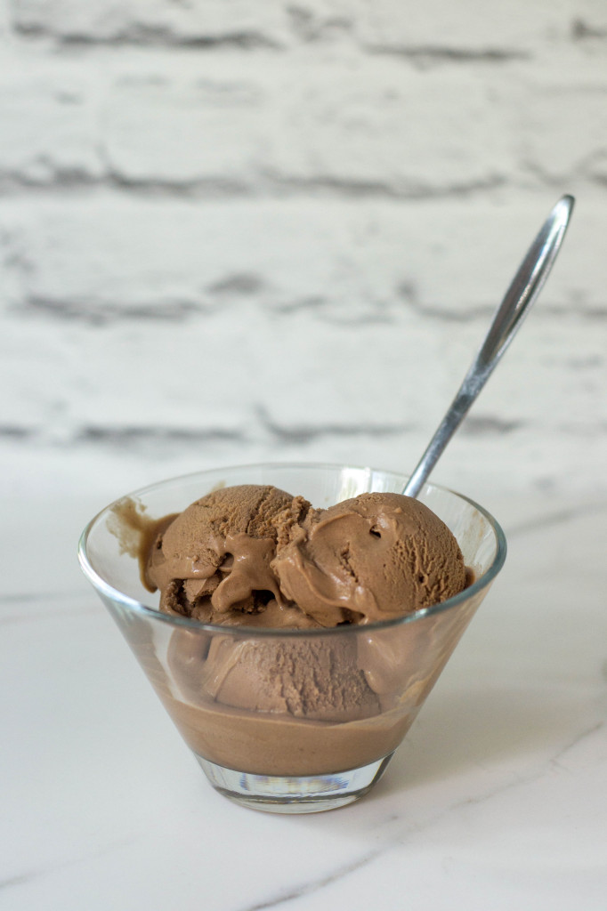 #Vegan Malted Maca Chocolate Ice Cream