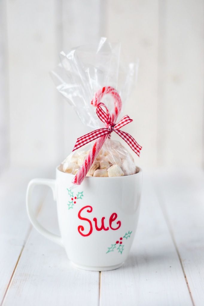 DIY Vegan Hot Cocoa Mix & Personalized Mug