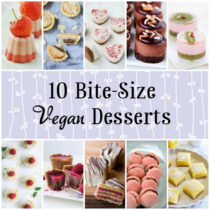 10 Mini Vegan Desserts Wallflower Kitchen