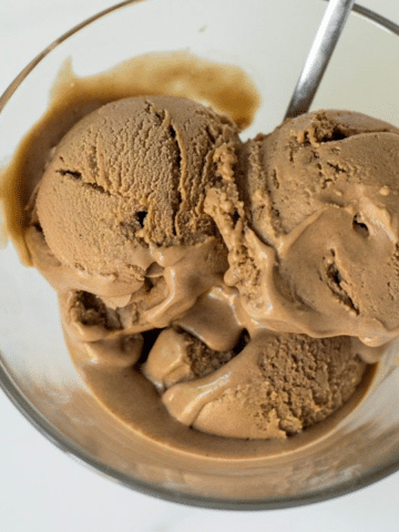 Vegan Malted Maca Chocolate Ice Cream