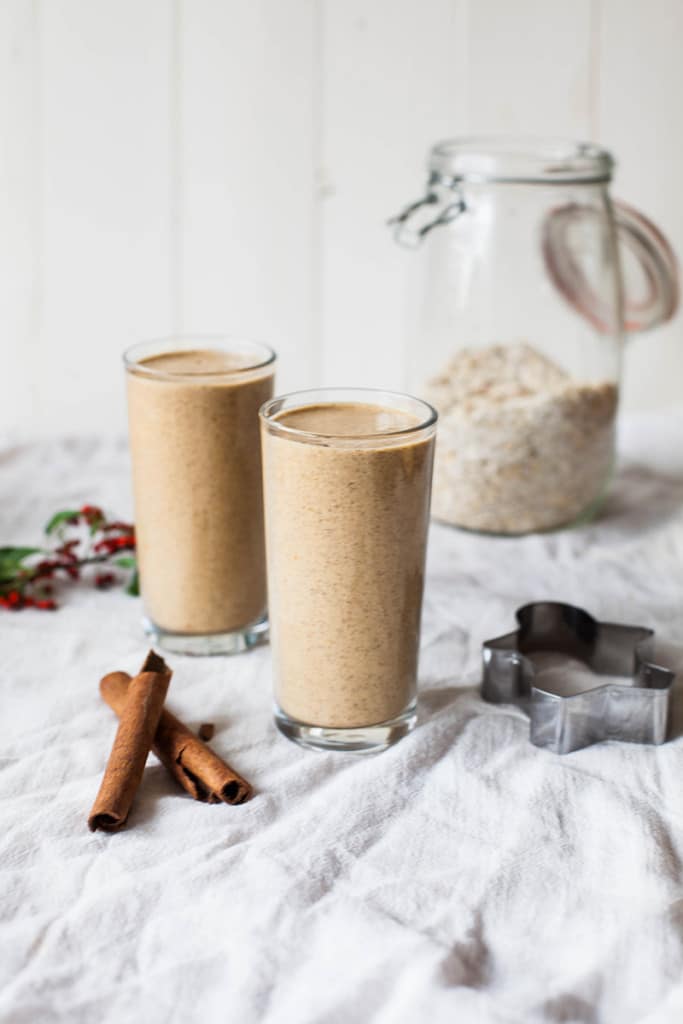 Gingerbread Oatmeal Smoothie 