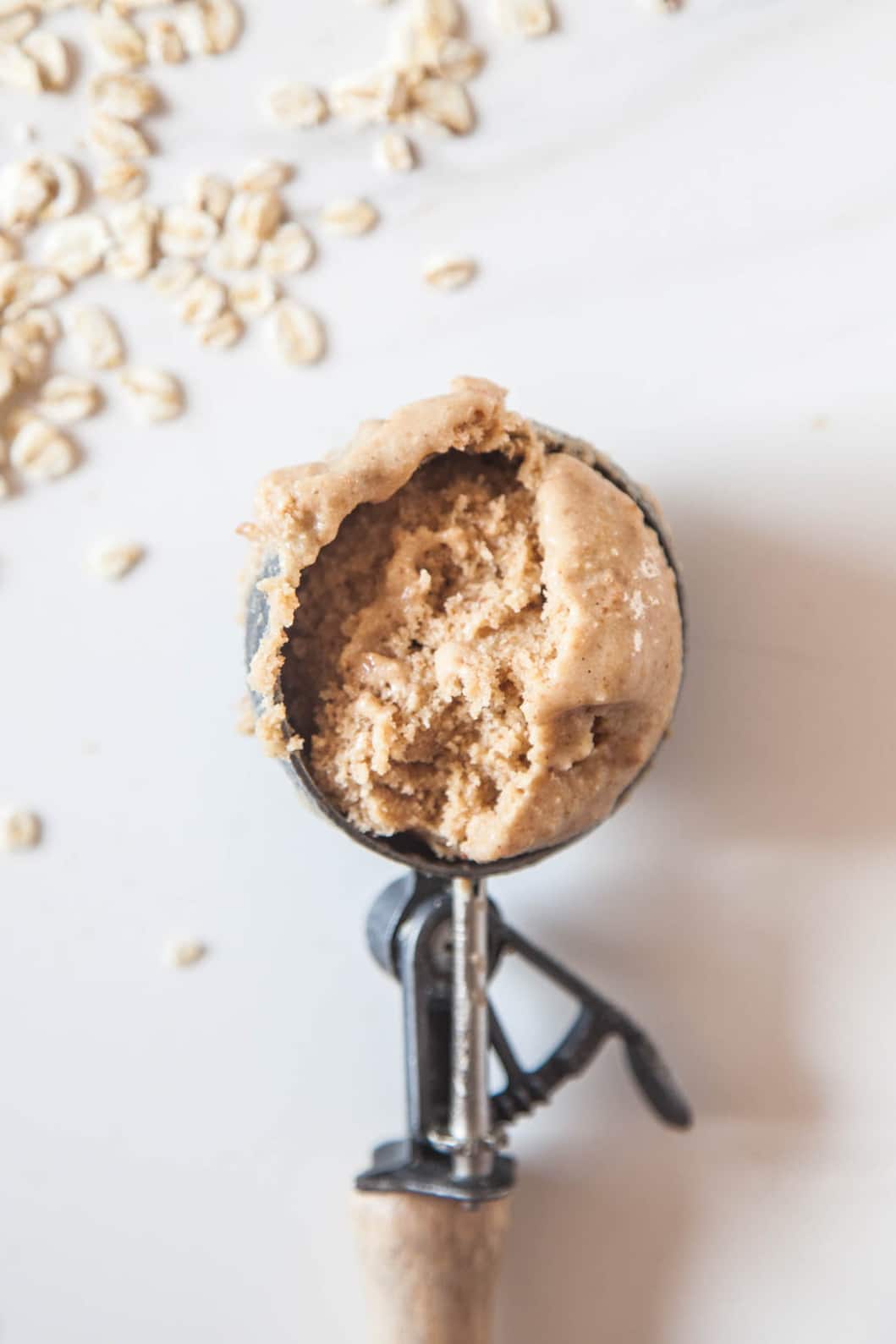 Vegan Oat Raisin Cookie Dough Ice Cream