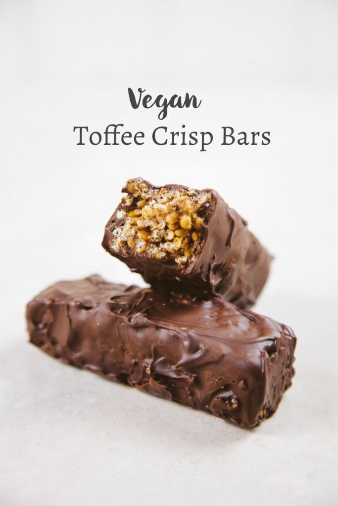 Vegan Toffee Crisp Bars