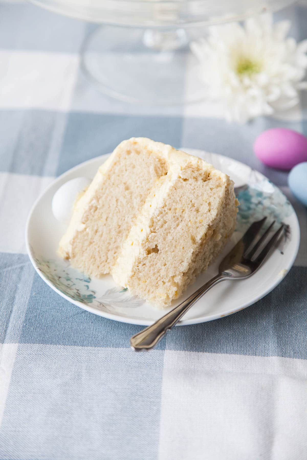 Easter Lemon Sponge Cake