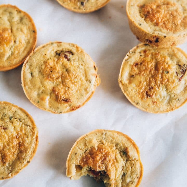 35-Calorie Mini Vegan Quiches