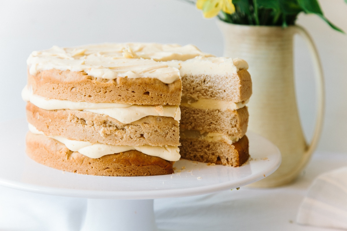 Vegan White Chocolate Buttercream Frosting Wallflower Kitchen