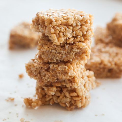 Sesame Seed Rice Krispie Treats