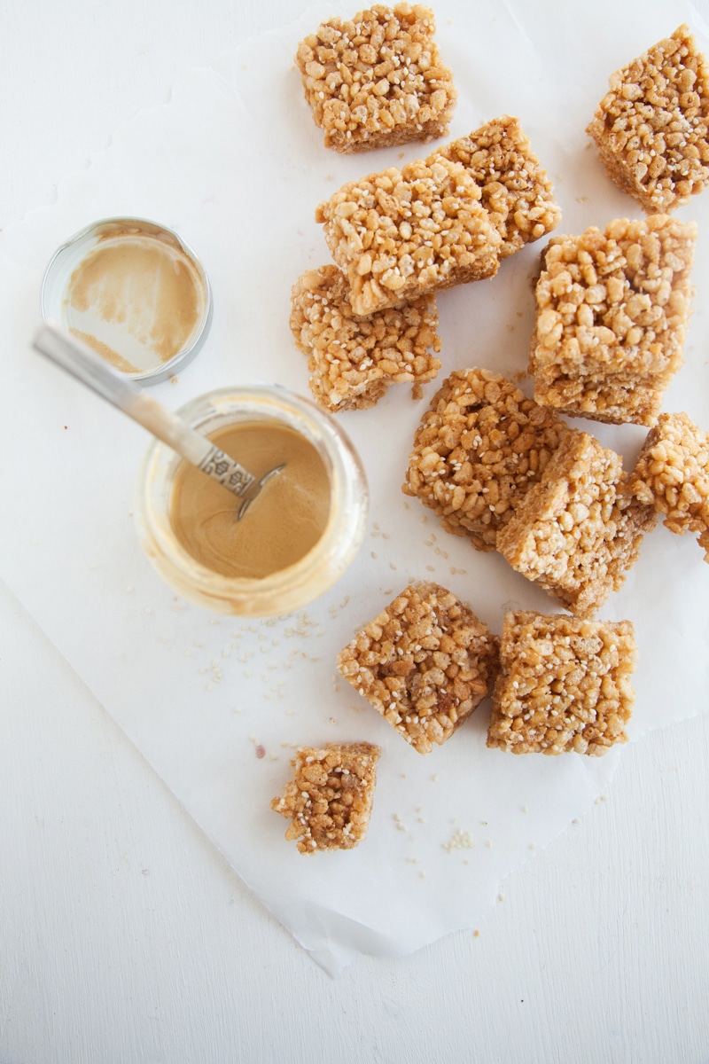 Sesame Seed Rice Krispie Treats