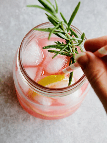 Grapefruit & Rosemary Gin Cocktail
