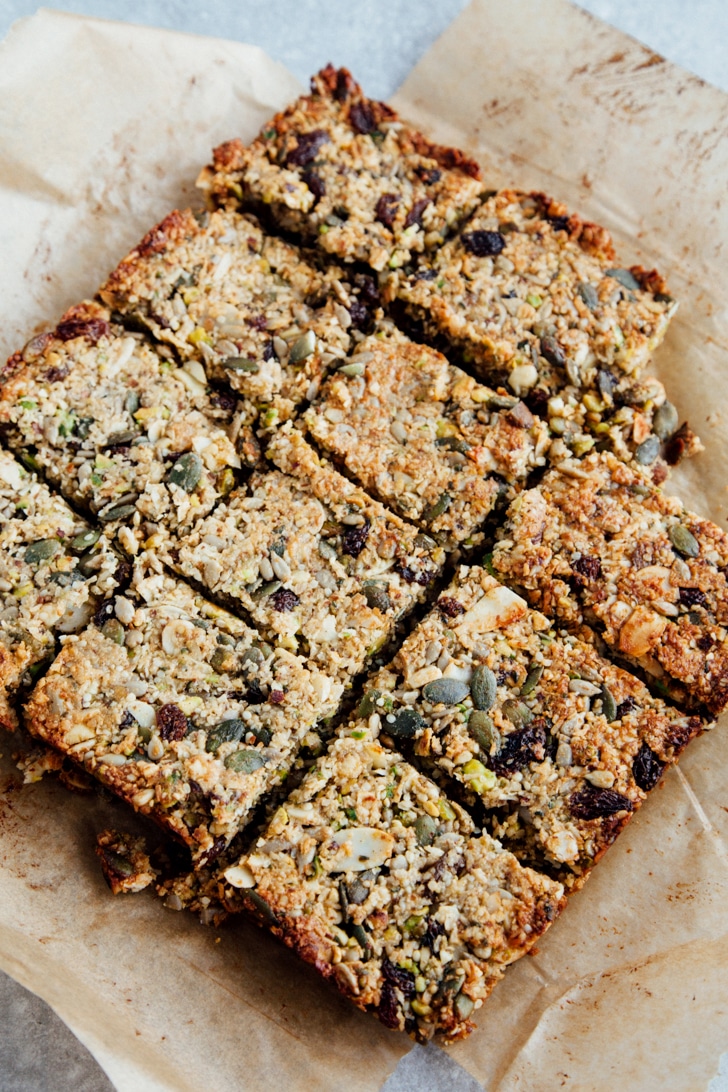 Protein Breakfast Bars (Vegan + Paleo)