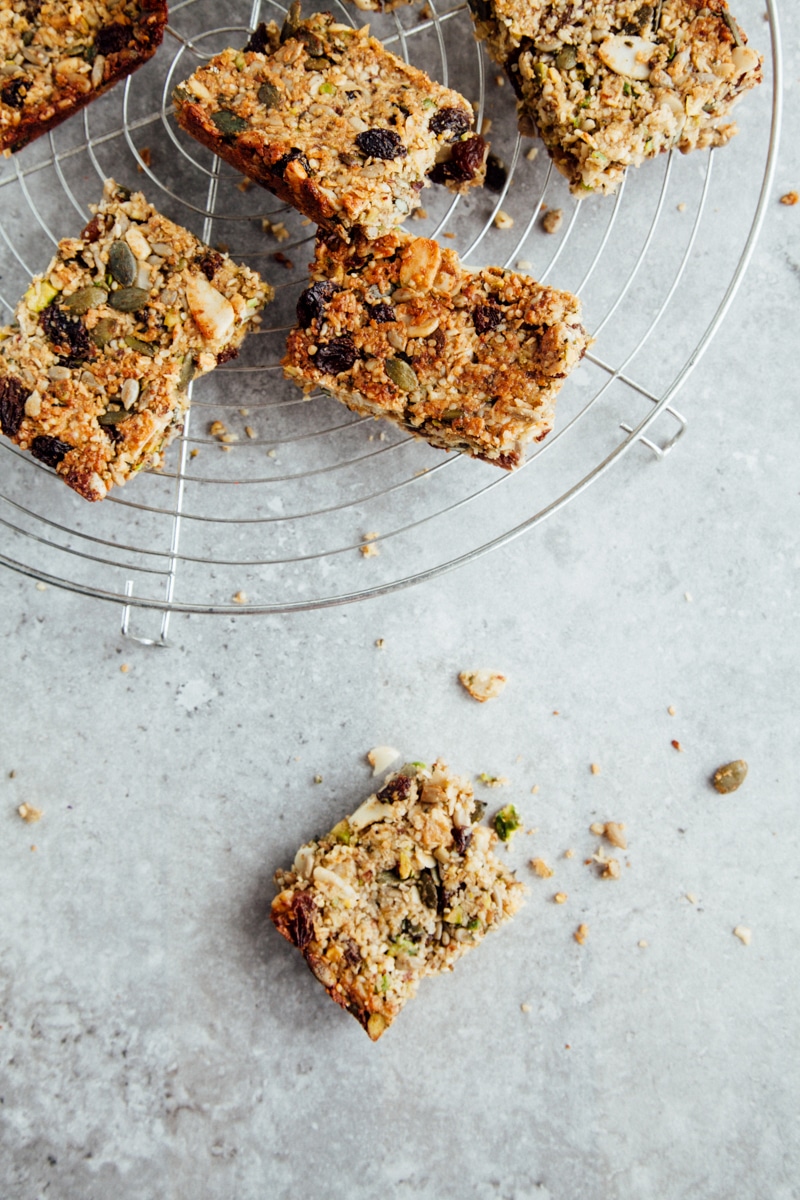 Protein Breakfast Bars (Vegan + Paleo)