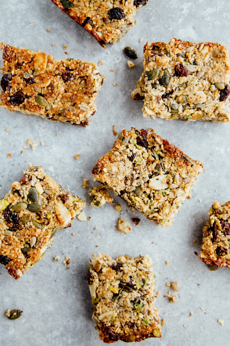 Protein Breakfast Bars (Vegan + Paleo)