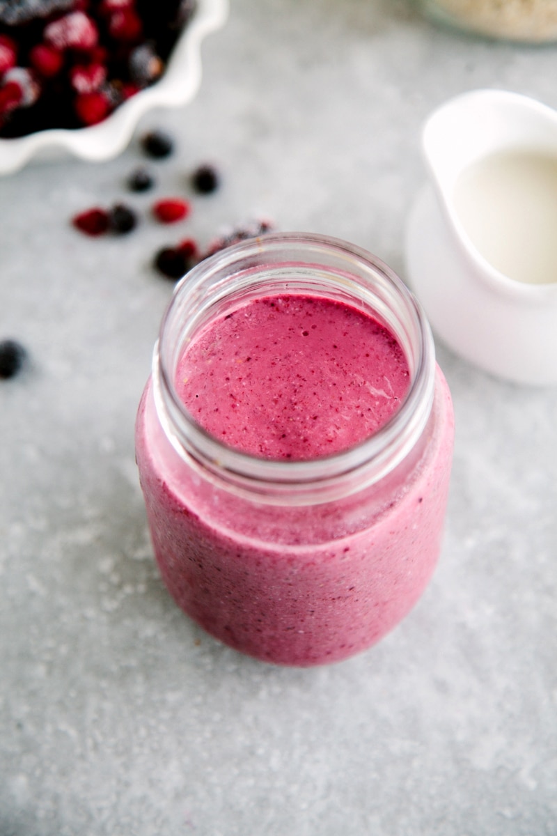 Summer Pudding Smoothie (Raw, Vegan + GF)