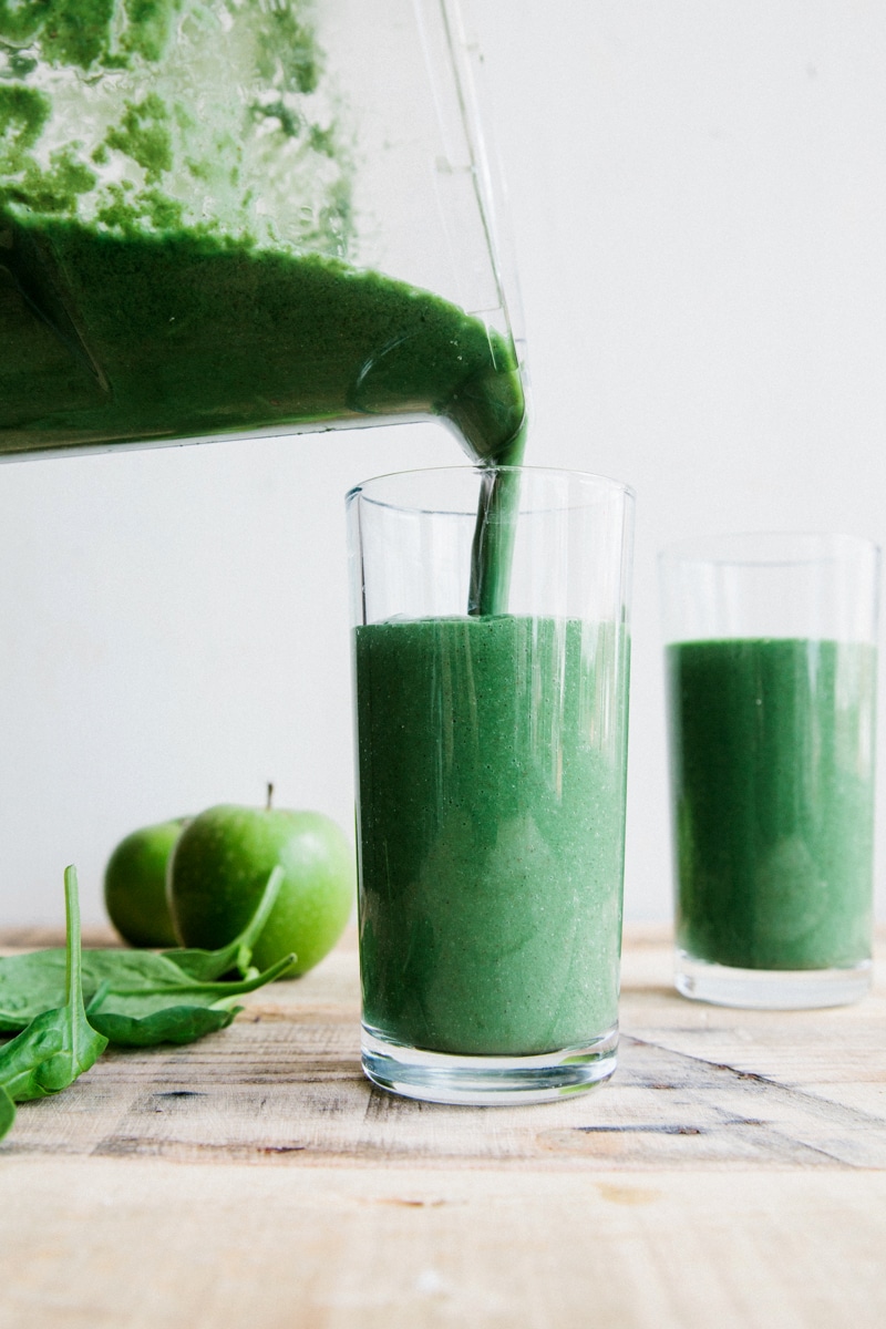 Green Protein Smoothie (Vegan + Paleo)