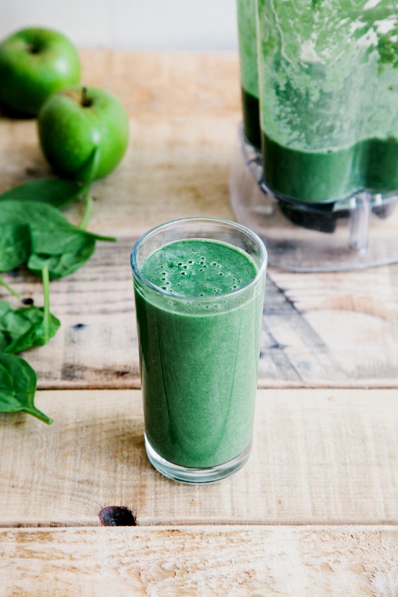 Green Protein Smoothie - Wallflower Kitchen