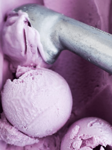 Vegan Purple Sweet Potato Ice Cream