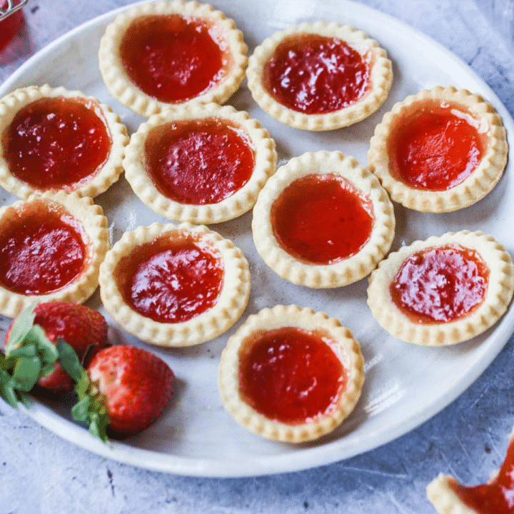Easy Vegan Jam Tarts
