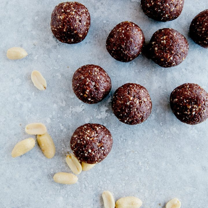 Chocolate Peanut Energy Bites