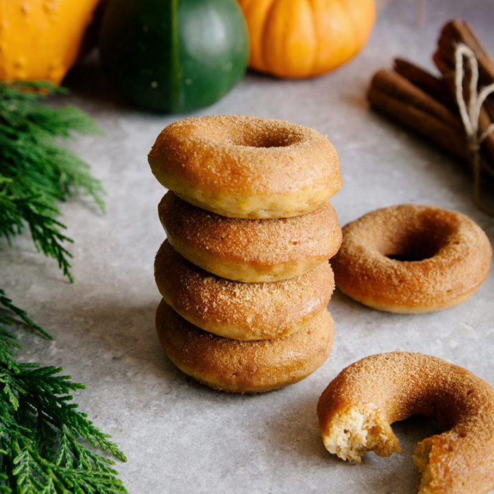 Mini Pumpkin & Cinnamon Sugar Donuts