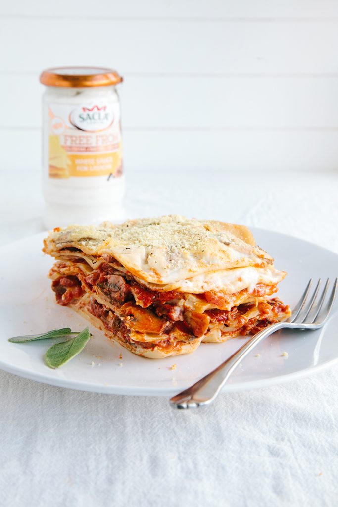 Vegan Mushroom Lasagna (Gluten-free)