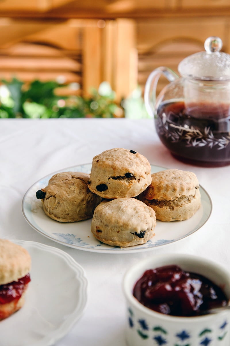 Vegan Fruit Scones