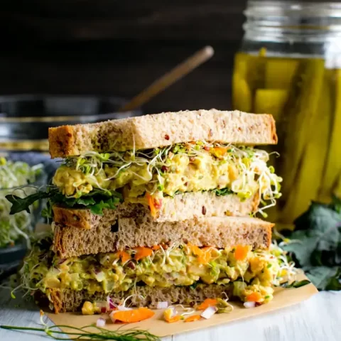 Image for Smashed Chickpea Salad Sandwich