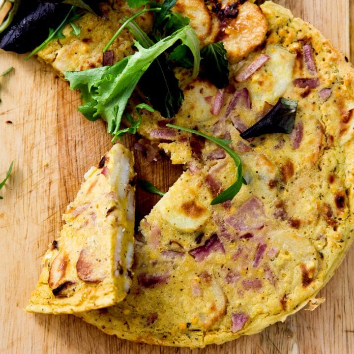 Spanish Omelette (Vegan + GF)