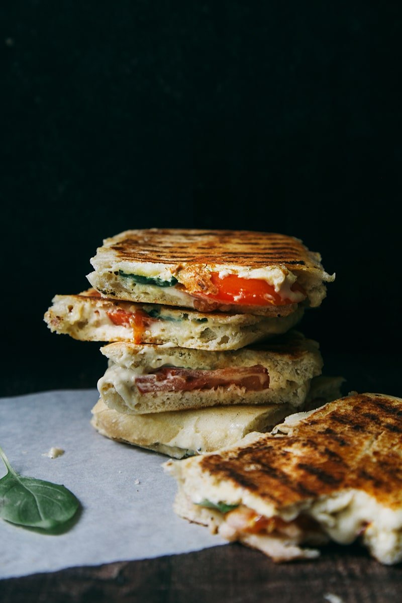 Vegan Caprese Panini