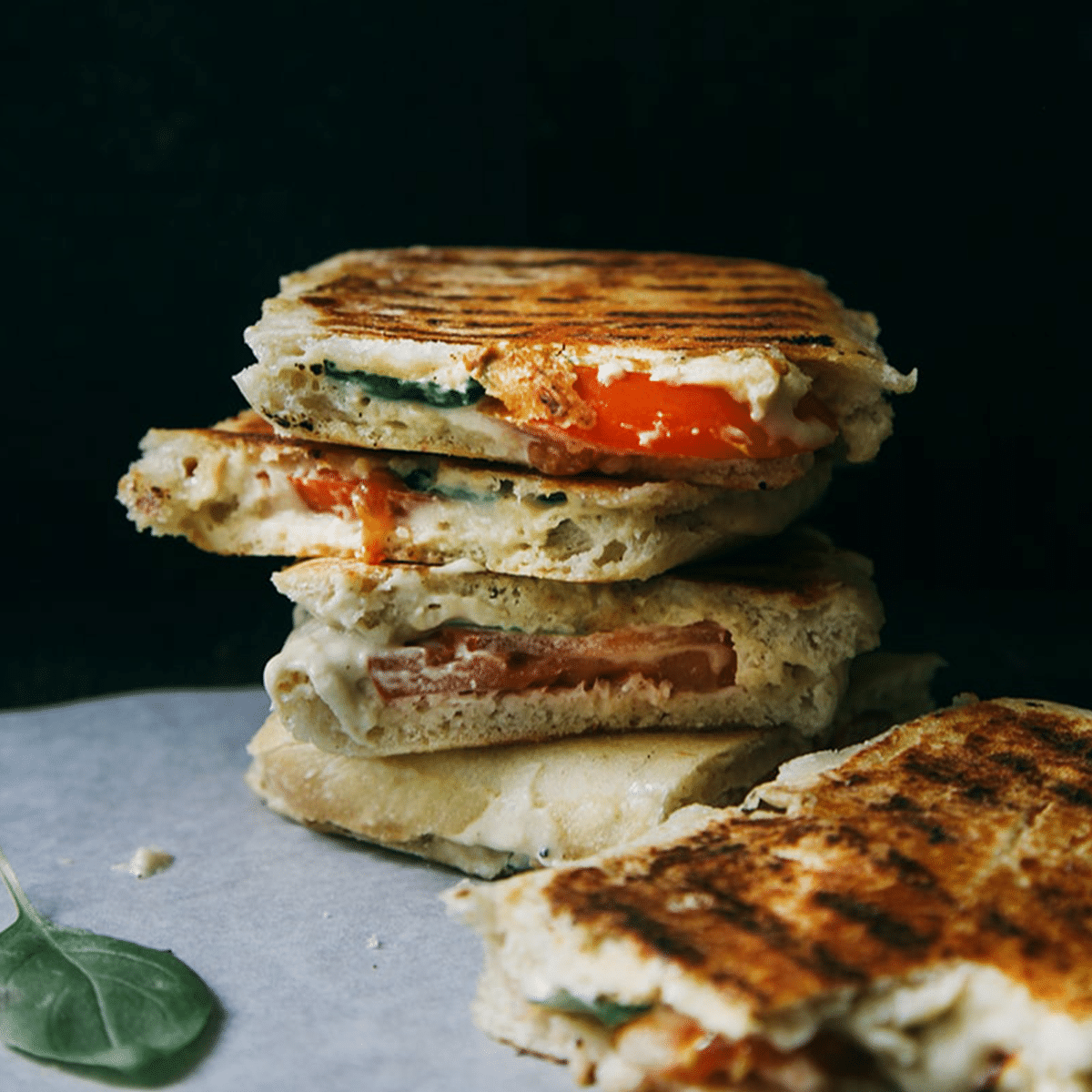 Vegan Caprese Panini