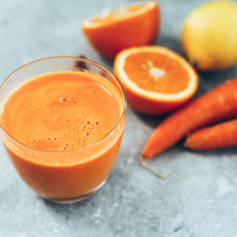 Super Immune-Boosting Juice with Carrot, Ginger & Turmeric