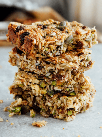 Breakfast Protein Bars (Without Protein Powder)
