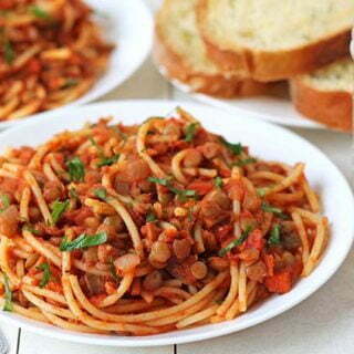 Image for Quick & Easy Vegan Lentil Bolognese