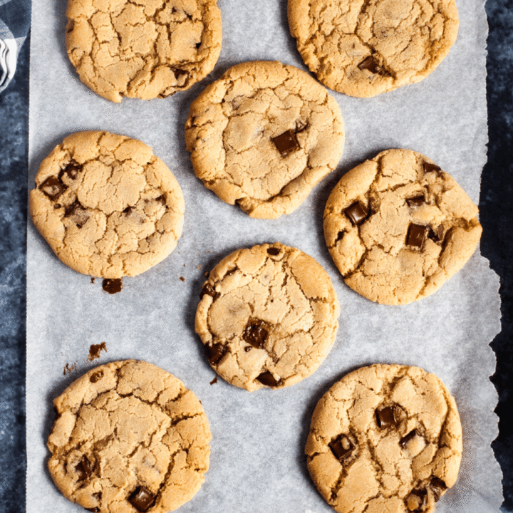 Vegan Chocolate Chip Cookies (Millie's Copycat)