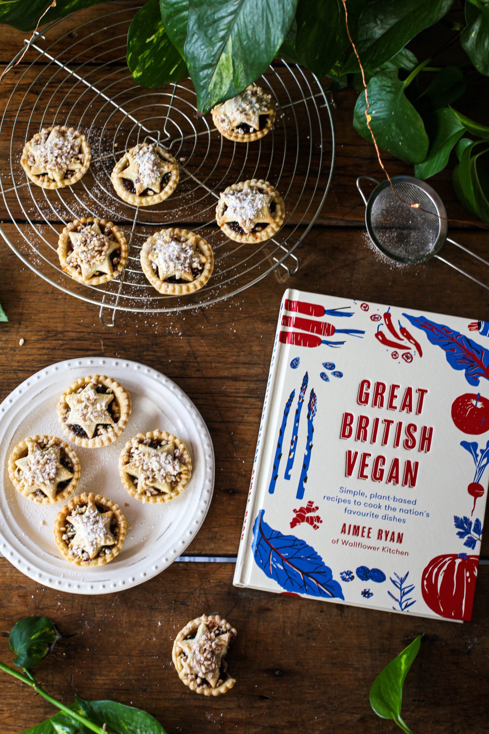 Nutty Vegan Mince Pies from Great British Vegan Cookbook (dairy-free)