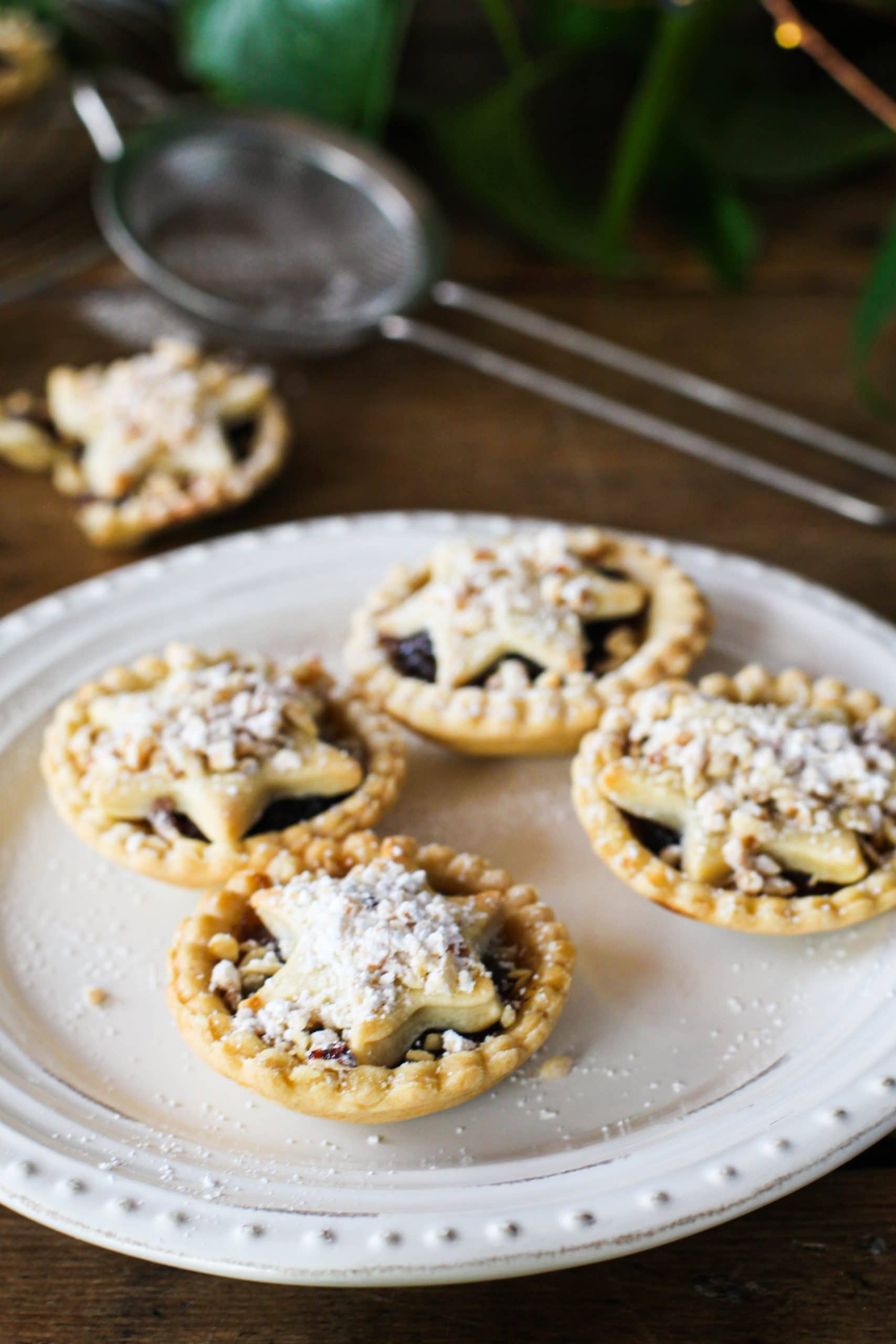 Nutty Vegan Mince Pies from Great British Vegan Cookbook (dairy-free)
