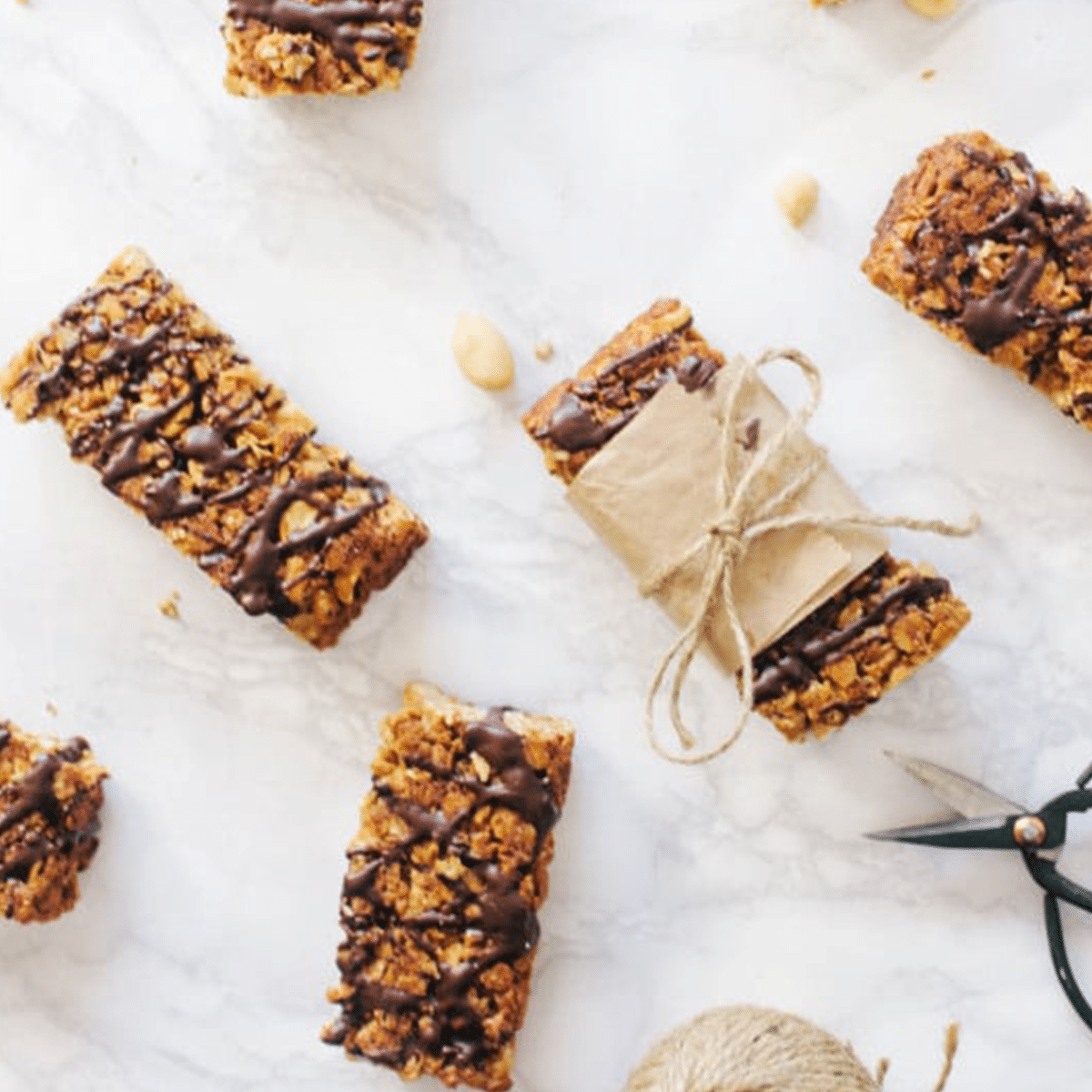 Vegan Peanut Butter Granola Bars Wallflower Kitchen