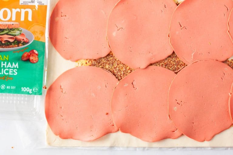 Vegan Quorn Ham & Cheese Pinwheels Wallflower Kitchen