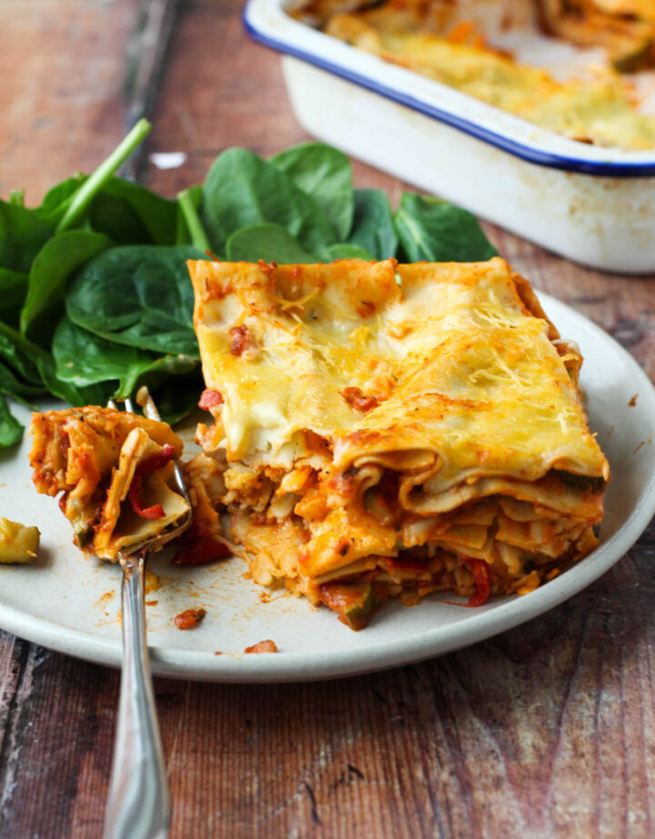 Vegan Vegetable Lasagna - Wallflower Kitchen