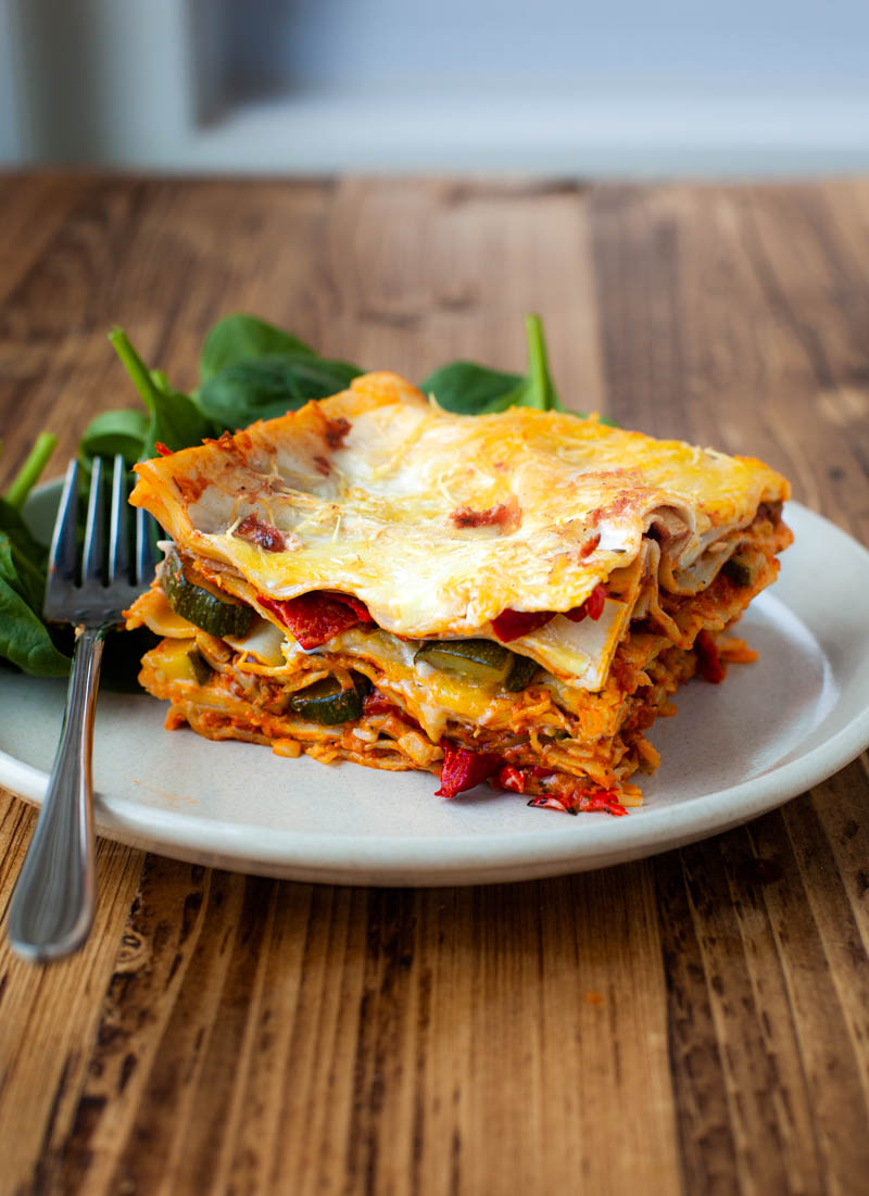 roasted vegetable lasagna recipe